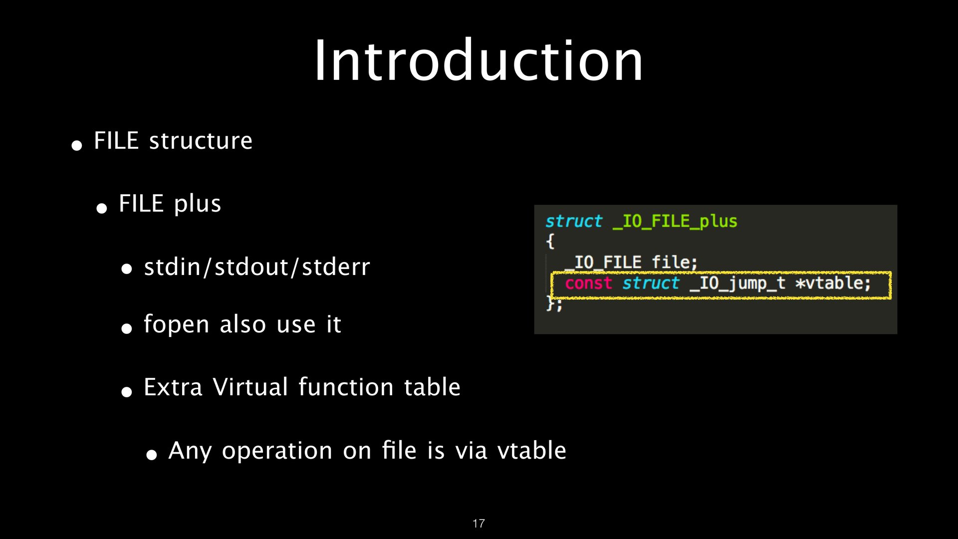 FILE Structures page 17